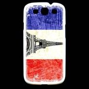 Coque Samsung Galaxy S3 Drapeau français vintage 2