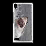 Coque Huawei Ascend P6 Attaque de requin blanc