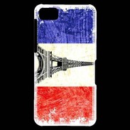 Coque Blackberry Z10 Drapeau français vintage 2