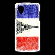 Coque LG Nexus 5 Drapeau français vintage 2