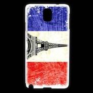 Coque Samsung Galaxy Note 3 Drapeau français vintage 2