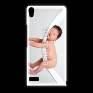 Coque Huawei Ascend P6 Bébé qui dort