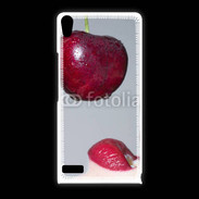 Coque Huawei Ascend P6 Cerise et bouche 3