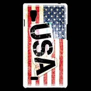 Coque LG Optimus L9 Drapeau USA 8