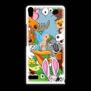 Coque Huawei Ascend P6 Animaux cartoon