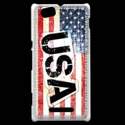 Coque Sony Xperia M Drapeau USA 8