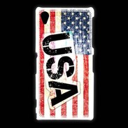 Coque Sony Xpéria Z1 Drapeau USA 8