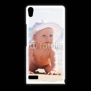 Coque Huawei Ascend P6 Bébé à la plage