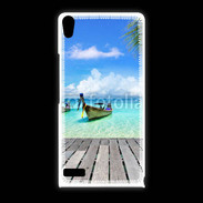 Coque Huawei Ascend P6 Plage tropicale