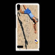 Coque Huawei Ascend P6 Volley ball sur plage