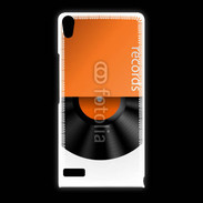 Coque Huawei Ascend P6 Vecteur Vinyl Record