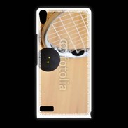 Coque Huawei Ascend P6 Squash raquette et balle