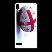 Coque Huawei Ascend P6 Ballon de rugby Georgie