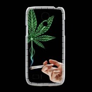Coque Samsung Galaxy S4mini Fumeur de cannabis