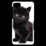 Coque Blackberry Z10 Petit chaton noir