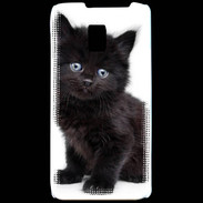 Coque LG P990 Petit chaton noir