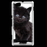 Coque Sony Xperia M Petit chaton noir