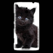 Coque Nokia Lumia 1320 Petit chaton noir
