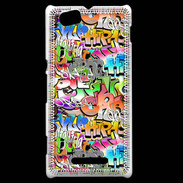 Coque Sony Xperia M Urban graffiti 2