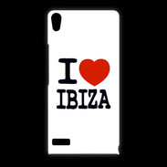 Coque Huawei Ascend P6 I love Ibiza