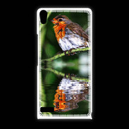 Coque Huawei Ascend P6 DP oiseau mirroir
