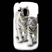 Coque Samsung Galaxy S3 Mini Tigre blanc