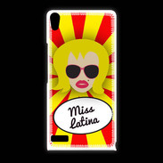 Coque Huawei Ascend P6 Miss Latina Blonde