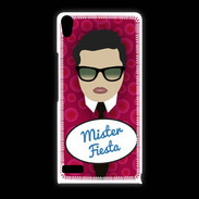 Coque Huawei Ascend P6 Mister Fiesta Brun