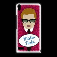 Coque Huawei Ascend P6 Mister Fiesta Roux