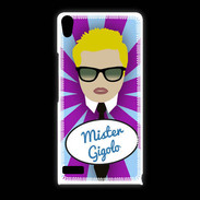 Coque Huawei Ascend P6 Mister Gigolo Blond