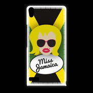 Coque Huawei Ascend P6 Miss Jamaica Blonde