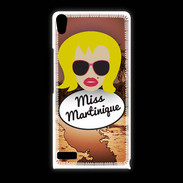 Coque Huawei Ascend P6 Miss Martinique Blonde