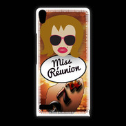 Coque Huawei Ascend P6 Miss Réunion Rousse