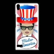 Coque Huawei Ascend P6 Mister América Brun