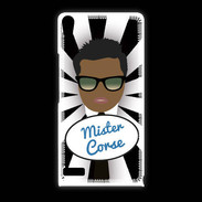 Coque Huawei Ascend P6 Mister Corse Black