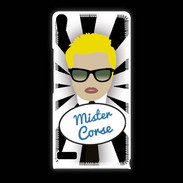 Coque Huawei Ascend P6 Mister Corse Blond