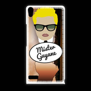 Coque Huawei Ascend P6 Mister Guyane Blond