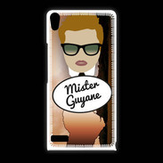 Coque Huawei Ascend P6 Mister Guyane Roux