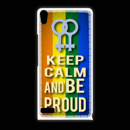 Coque Huawei Ascend P6 Keep Calm and Be proud Women Gay
