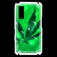 Coque Samsung Player One Cannabis Effet bulle verte