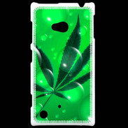 Coque Nokia Lumia 720 Cannabis Effet bulle verte