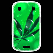Coque Blackberry Bold 9900 Cannabis Effet bulle verte
