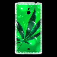 Coque Nokia Lumia 1320 Cannabis Effet bulle verte