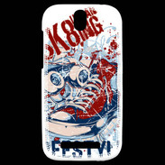 Coque HTC One SV Urban Skate Graffiti