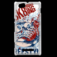 Coque Sony Xperia M Urban Skate Graffiti