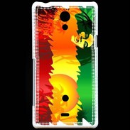 Coque Sony Xperia T Chanteur de reggae