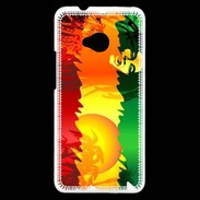 Coque HTC One Chanteur de reggae