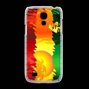 Coque Samsung Galaxy S4mini Chanteur de reggae