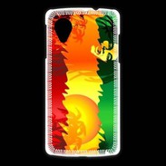 Coque LG Nexus 5 Chanteur de reggae