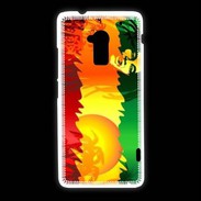 Coque HTC One Max Chanteur de reggae